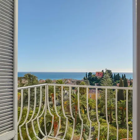 Apartment Le Riviera Palace, 4p, Vue Mer Et Charme Unique Menton